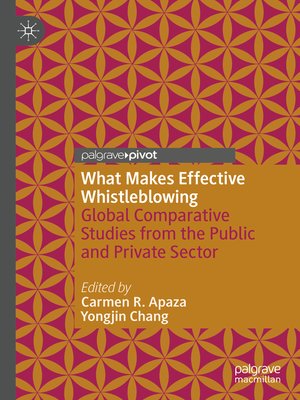 cover image of What Makes Effective Whistleblowing